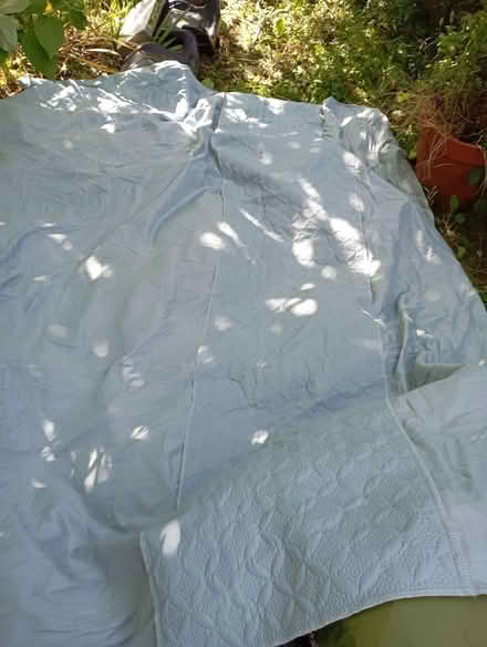 Photo of free Double bed throw (Stoke Row RG9) #1