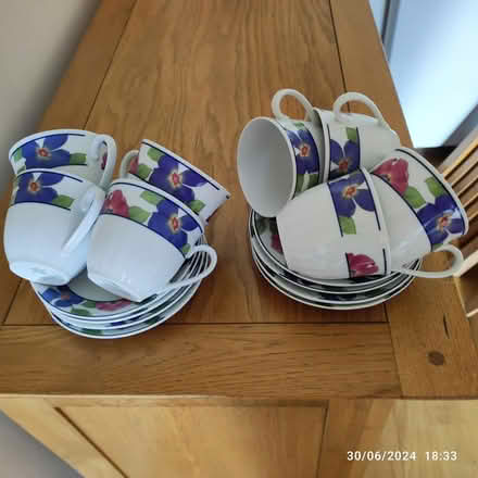 Photo of free Porcelain cups and saucers (Rathmines) #1