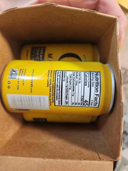 Photo of free 3 cans cold premium tonic (East Arlington) #2