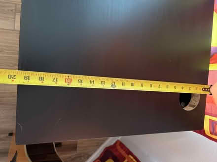 Photo of free Black iKea desk with two drawers (Westchase Fl) #3