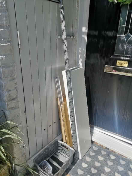 Photo of free Ikea bookcase and some shelving (Brighton Hill RG22) #2