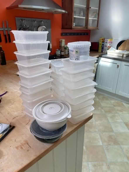 Photo of free Plastic containers (Wallands Park BN7) #1