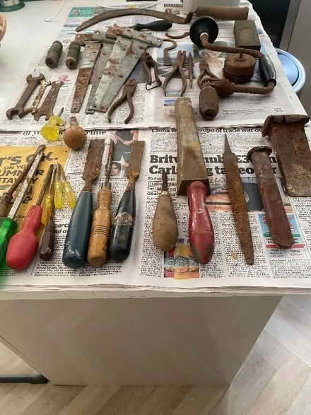 Photo of free Old tools etc (Penair School TR1) #1