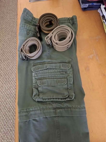 Photo of free Boy Scouts Pants + Belts (Near Bolingbrook High School) #1