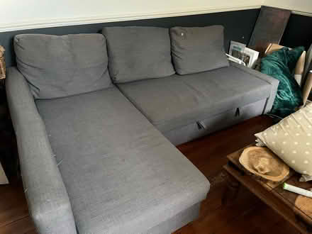 Photo of free Grey sofa bed (E17) #1