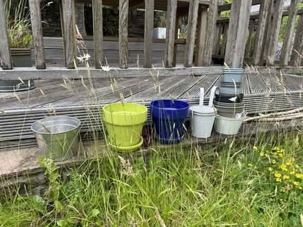 Photo of free Plant pots - metal, ceramic and plastic (Turton BL7) #2
