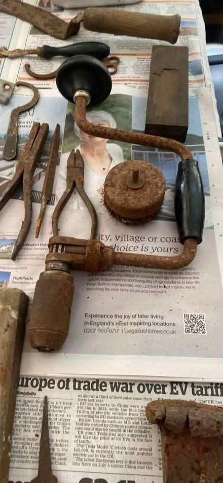 Photo of free Old tools etc (Penair School TR1) #4