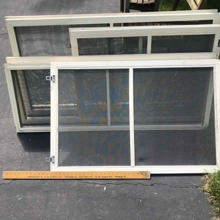 Photo of free 7 wooden window screens (14 Mile and Southfield) #1
