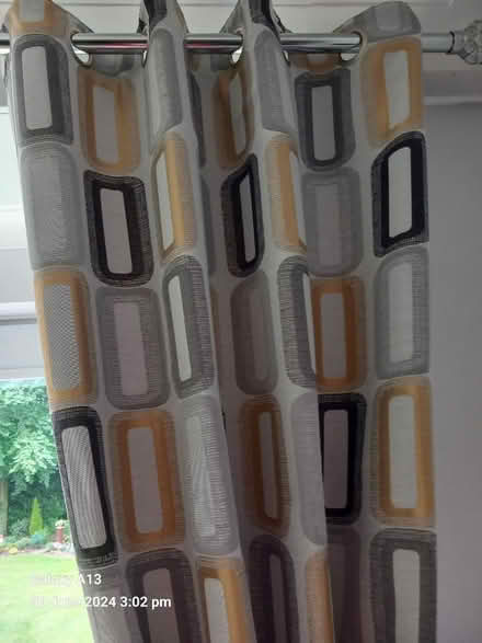 Photo of free dunelm curtains, 66" x 54" drop (Tettenhall Wood WV6) #2