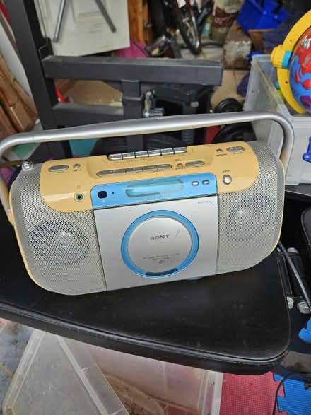 Photo of free Portable CD, cassette, radio (Baldock) #1