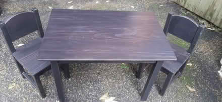 Photo of free Kids' table & chairs (Leslieville) #1