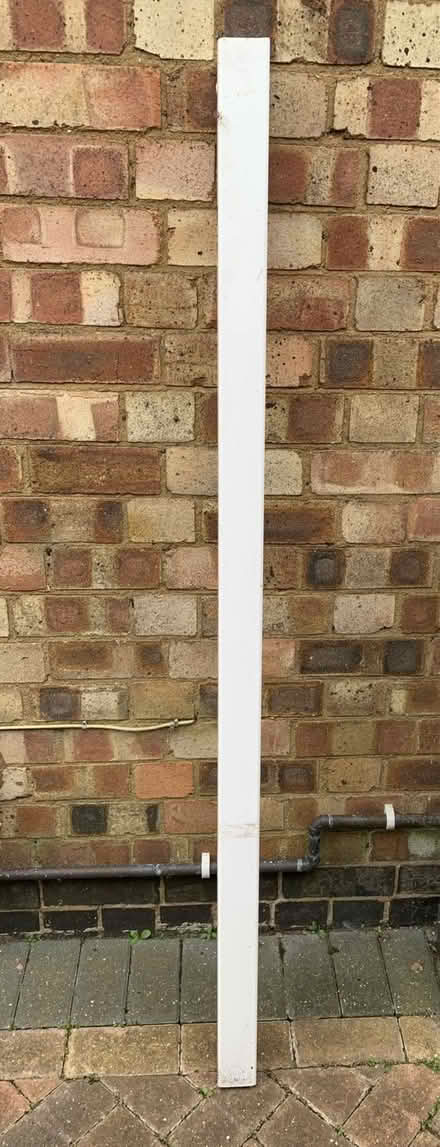 Photo of free White plastic square down pipe (Eastlands CV22) #1