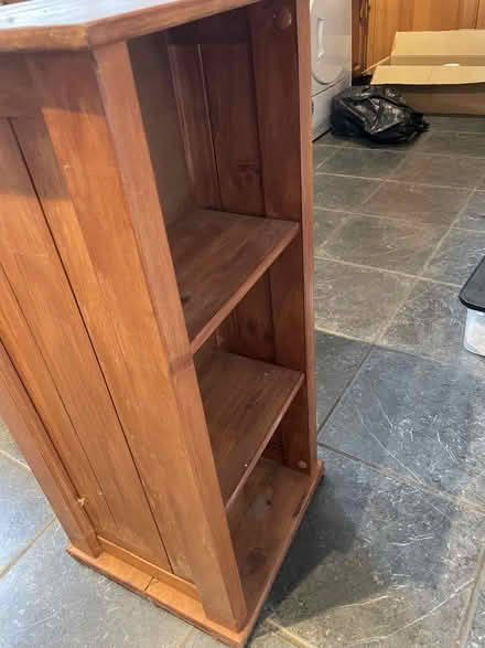 Photo of free Double sided bookshelf. (South Ham RG22) #2