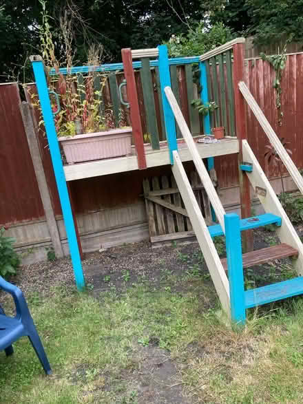 Photo of free Old garden slide and frame (DY2) #1