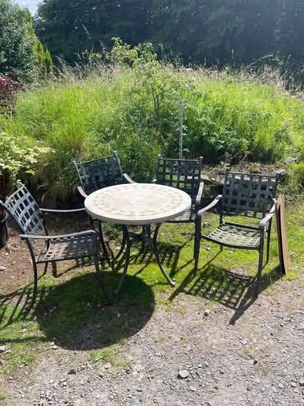 Photo of free Garden table and chairs (Stirling FK7) #1