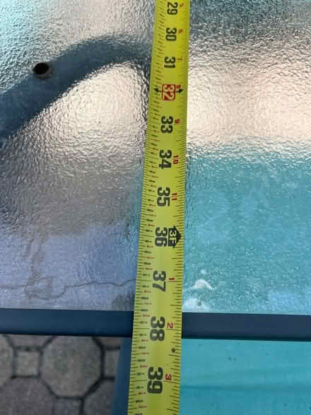 Photo of free Outdoor glasstop iron patio set (Westchase Fl) #3