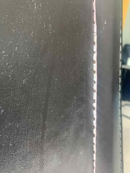 Photo of free 2 faux leather dinning chairs black (Northchurch HP4) #4