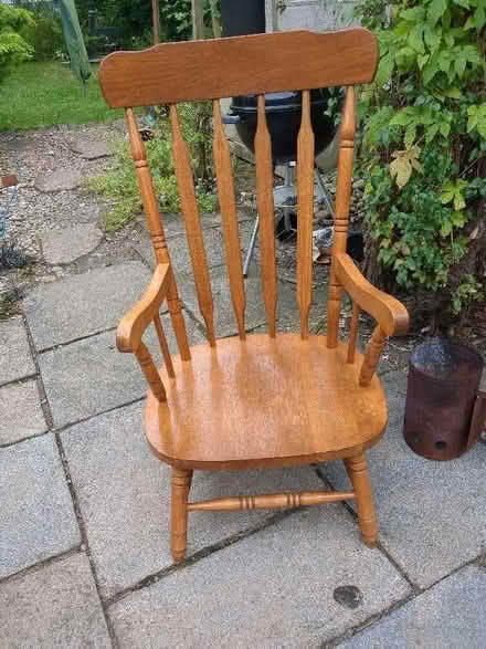 Photo of free Wooden chair (Leicester Forest East LE3) #1