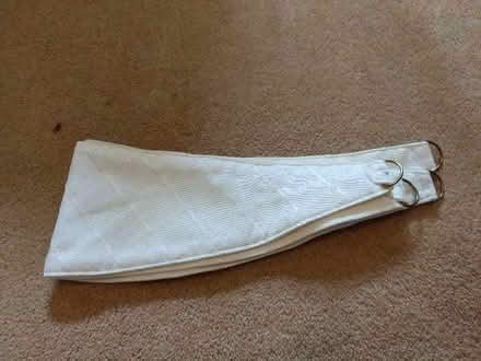 Photo of free 2 white curtain tiebacks (St Andrews KY16) #1