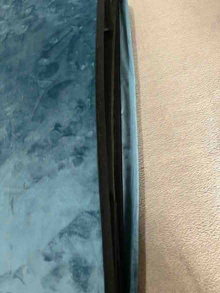 Photo of free Green velvet ottoman (PR5 Bamber bridge) #2