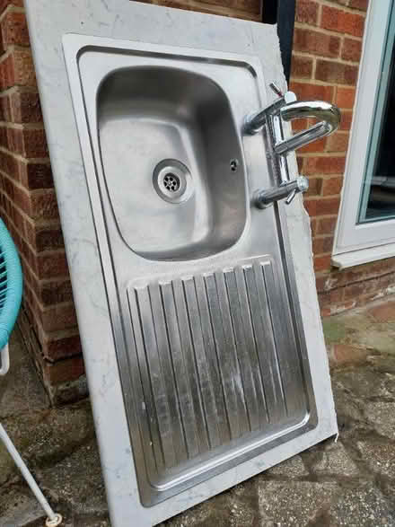 Photo of free Kitchen sink & mixer tap (Tolleshunt D'Arcy CM9) #1