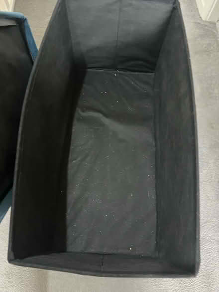 Photo of free Green velvet ottoman (PR5 Bamber bridge) #4