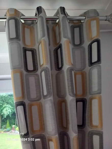 Photo of free dunelm curtains, 66" x 54" drop (Tettenhall Wood WV6) #1