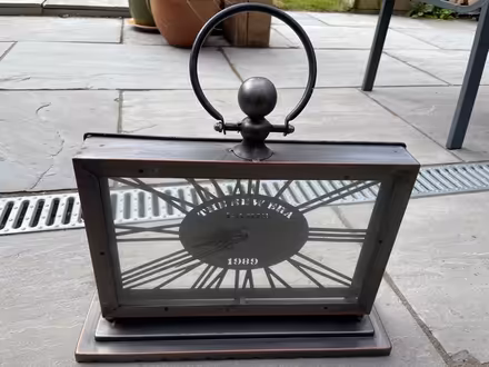 Photo of free Metal free standing clock (Fen Drayton CB24) #1