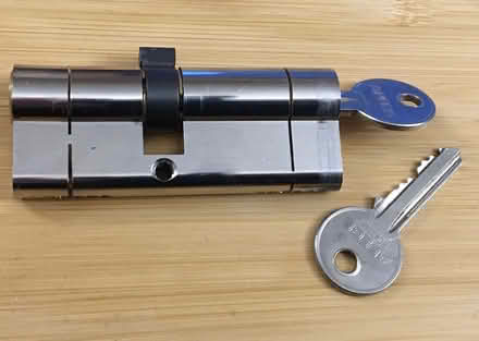 Photo of free Lock Barrel, plus two keys (Olton B92) #1