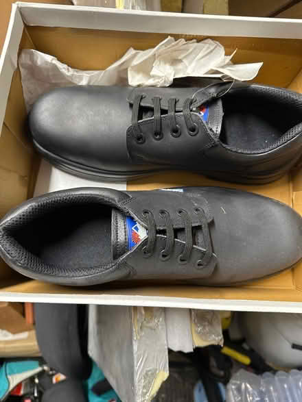 Photo of free New Safety shoes size 12 (IG3 ilford) #1