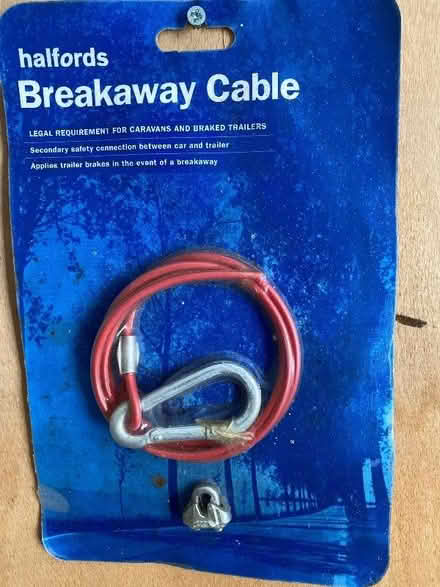 Photo of free Caravan or trailer safety cable (CT10) #1