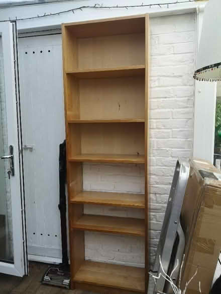 Photo of free Ikea bookcase and some shelving (Brighton Hill RG22) #1