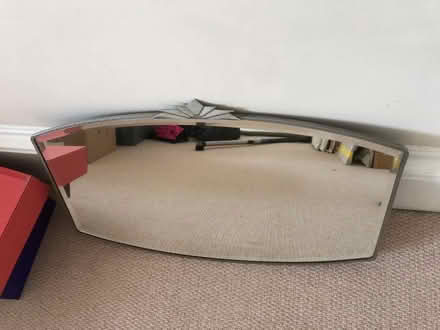 Photo of free Mirror with metal frame decorated with stars (Broughton Street EH3) #2