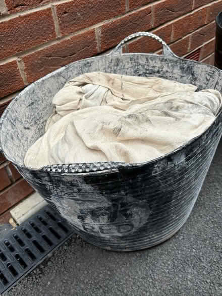 Photo of free Flexi Tub and Dust Sheets (Reabrook Estate SY2) #1