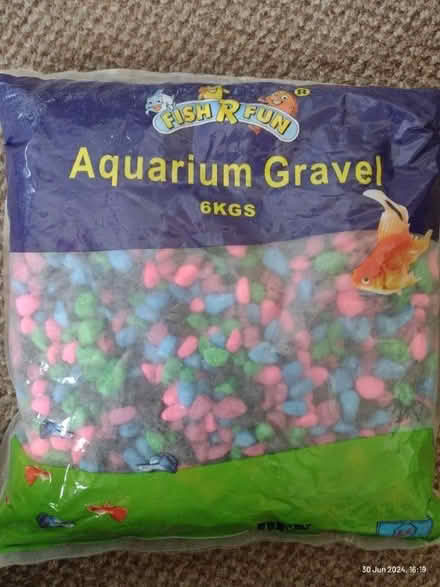 Photo of free Multicolour Aquarium gravel (Southport PR8) #1