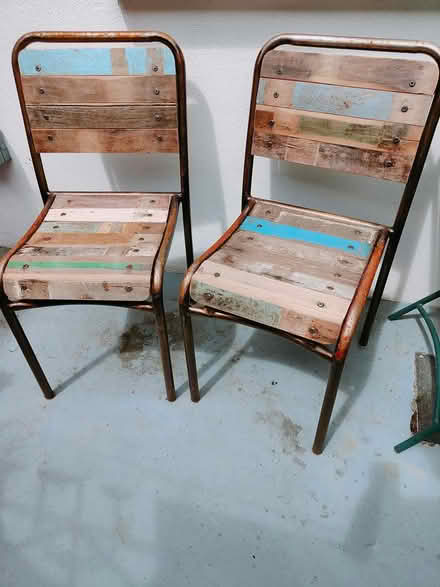 Photo of free Two upcycled chairs (Stoneybatter) #1
