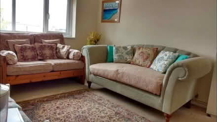 Photo of free Light green Marks and Spencer sofa (SE19) #1