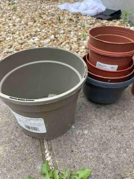 Photo of free Flower pots / several (Leytonstone) #2