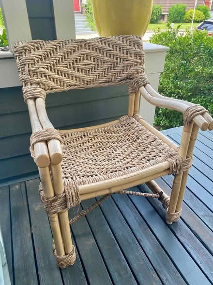 Photo of free Woven chair (West Medord) #2