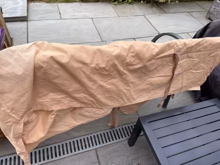 Photo of free Peach sofa bed cover (Fen Drayton CB24) #1