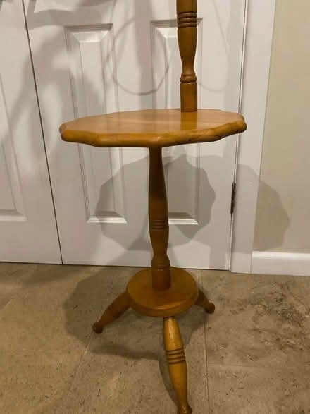 Photo of free Pair of side tables with lamps (Hinton Martell, Wimborne) #4