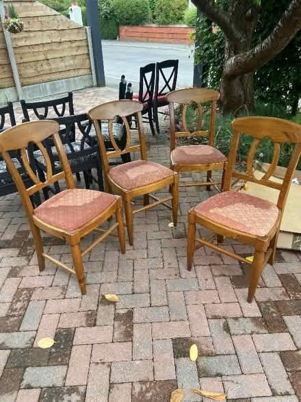 Photo of free Ducal dining chairs x 4 (Great Moor SK7) #1