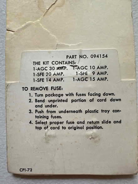 Photo of free Auto fuses (North Bethesda) #2