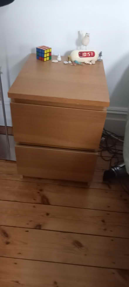Photo of free Ikea Malm bedside table (Tooting SW17) #1