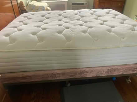 Photo of free Queen boxspring & plush mattress (Mt Vernon) #3