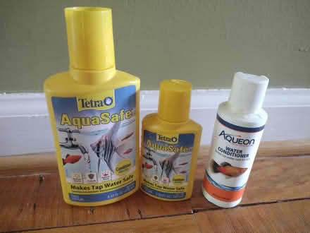 Photo of free Fish water conditioner, 3 bottles (Silver Spring, MD 20902) #1
