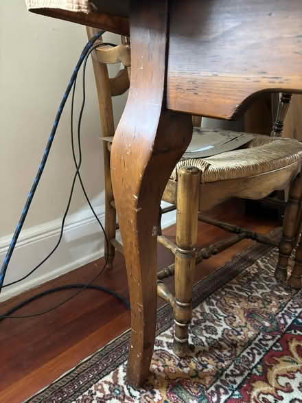 Photo of free Dining table with six chairs (Port Chester, NY) #3