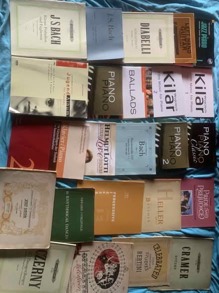 Photo of free Box of piano music books (Brownsover CV21) #2