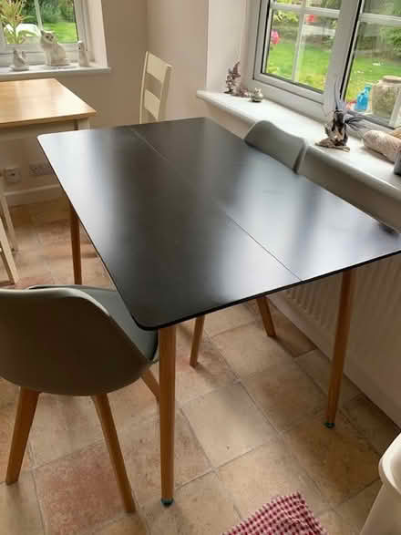Photo of free Dining Table with 4 chairs (Hailsham BN27) #2