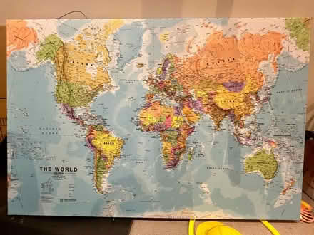 Photo of free World map picture (Morningside EH9) #1
